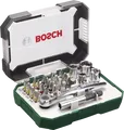 Bosch Schrauberbit- und Ratschen-Set / 26-teilig / Bit Ratsche / 2607017322
