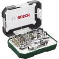 Bosch Schrauberbit- / Ratschen-Set, 26-teilig, Knarre (grün)