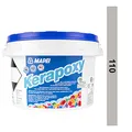 Mapei Kerapoxy Epoxy Grout 2 kg Zweikomponentiger, säurebeständiger Epoxidharzklebstoff und Fugenmörtel für Wand und Boden ( Manhatan Nr 110 2 kg)
