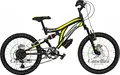 Kinderfahrrad MTB Canellini COLORADO 20" Full Suspension - Schwarz/Gelb