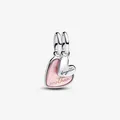 PANDORA Teilbarer Mutter und Tochter Charm 925 Silber Pandora Moments 793766C01