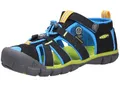 KEEN Unisex Kinder SEACAMP II CNX SCHWARZ/BRILLANTBLAU Sandale 31