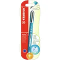 STABILO worker+ colorful Tintenroller Tintenschreiber Einzelstift medium blau