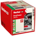 fischer DuoPower 14x70 Universaldübel 20 Stk. Kunststoffdübel für Beton Ziegel