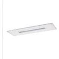 Selltec LED Panel Deckenlampe RECESS Backlight Farbwechsel RGB CCT dimmbar Wohnzimmer, Flur, Büro - Weiß