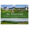 Der Westerwald (Wandkalender 2025 DIN A4 quer), CALVENDO Monatskalender