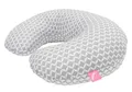 Motherhood Stillkissen Basic, abnehmbarer Bezug, ergonomisch geformt, 100% Baumwolle, Stillkissen klein, Stilkissen Baby