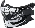 Scorpion Kinnteil EXO-Combat + Evo - Motorrad Helm Zubehör - schwarz-weiß matt
