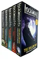 Lockwood and Co Series 5 Books Collection Set by Jonathan Stroud (The Screaming Staircase, The Whispering Skull, The Hollow Boy, The Creeping Shadow, The Empty Grave)