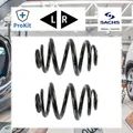 2x ORIGINAL® Sachs Fahrwerksfeder Hinten für VW Golf IV Variant Bora Variant