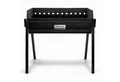 Grillpeter Holzkohlegrill Profi Mangal Altan 70 Stahl 3mm Schaschlikgrill mit Ascheschublade