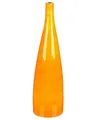 Hohe Blumenvase Terrakotta handgefertigt orange 50cm Flaschenform Modern Sabdell