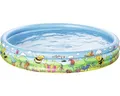 Planschbecken Flowers & Friends Ø 150 H 25 cm bunt mit drei Ringen