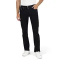 Pierre Cardin Herren Jeans Lyon | Männer Hose | Tapered Fit | Blue/Black Used Washed | Blue/Black Used 8002 6802 | 36W - 34L
