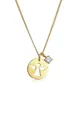 Elli Collierkettchen Engel Weiß 925 Sterling Silber, mit Kristallen von Swarovski®