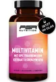 FSA NUTRITION Multivitamin mit OPC Traubenkern Extrakt & Coenzym Q10 im Glas
