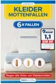Patronus Kleidermottenfalle [6 Stück] - effektiver Mottenschutz für Kleiderschrank - Mottenfalle Kleidermotten mit maximaler Lockwirkung - Kleidermotten bekämpfen - Alternative zu Mottenpapier