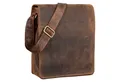 STILORD Schultertasche "Lars" Herren Vintage Umhängetasche Leder mittel-groß Hochformat