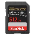 SanDisk SDXC Extreme PRO 150MB/s V60 UHS-II Class10 R280-/W Speicherkarte 512 GB