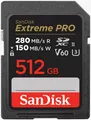 SanDisk SDXC Extreme Pro 512GB 280MB/s V60 UHS II