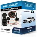 Für BMW X3 01.2004-12.2010 TOWTEC E-Satz 13polig universell NEU