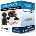 TOWTEC E-Satz 13polig universell passend für Toyota C-HR + SUV NEU