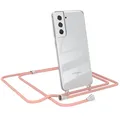EAZY CASE für Samsung Galaxy S21 FE 5G Hülle Band Handykette Silikon Case Rosa
