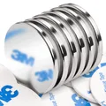 Magnete Stark, 6 Stück 30 x 3 mm 8 KG Ziehen Neodym Magnete Extra Stark, Magn...