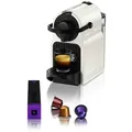 NESPRESSO ORIGINAL Inissia | Kaffeekapselmaschine von Krups | Kleine Kaffeemaschine | Weiß - Weiß