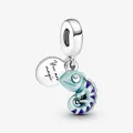 PANDORA Charm Anhänger Bead 925 Sterlingsilber Chamäleon farbwechselnd 791676C01