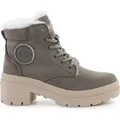 Palladium Pallarise NBK L  Veterschoenen Hak - Taupe - Maat 40 - Beige/Grau - 40