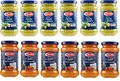 Testpaket Barilla Pesto alla Genovese mit basilikum - Pesto Rosso Rotes mit Balsamico Essig von Modena IGP ,tomaten und basilikum Sauce Soße ( 12 x 190ml ) würzsaucen