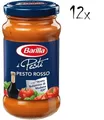 12x Barilla Pesto Rosso mit tomaten basilikum balsamico Modena essig IGP 200g