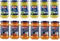 Testpaket Barilla Pesto Genovese mit Basilikum - Rosso Rotes Sauce Soße 12x190ml