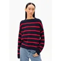 Armedangels Strickpullover MERINAA STRIPES Pullover aus Bio-Baumwolle Loose Fit bunt M (40)