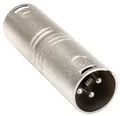 XLR Adapter Stecker Metall Männlich XLR Male 3 Polig Mikrofon Verlängerung