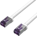 FLX FL31-28016 - Patchkabel Cat. 6A S/FTP, PIMF, weiß, 0,5 m