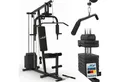 ArtSport Kraftstation ProfiGym 2000, 9 Gewichtsblöcke, insgesamt 40 kg, Butterflystange, Latzug, Bizepsseilzug und mehr