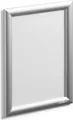 Durable 479623 Wandrahmen 192 x 279 mm Rechteck Silber Aluminium (479623)
