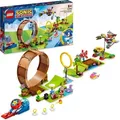 LEGO 76994 Sonic the Hedgehog Sonics Looping-Challenge in der Green Hill Zone, Baubares Spielzeug für Kinder, Jungen und Mädchen mit 9 Charaktere... - Bronze
