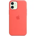 APPLE iPhone 12 mini Silicone Case with MagSafe - Pink Citrus