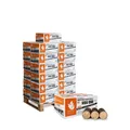 Heizfuxx Holzbriketts Nestro Hartholz m 12kg x 25 Karton 300kg Palette