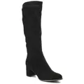 Schwarze Stiefel Marco Tozzi Elegante Damenschuhe Mit Absatz, 40