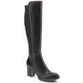 Braune Stiefel Grace Damenschuhe mit Absatz, 40