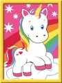 Ravensburger CreArt 29603 - Süßes Einhorn - Malen nach Zahlen für Kinder ab 7 Jahre, Malset mit Rahmen, Pinsel und Acrylfarben, Geschenk für Mädchen und Jungen