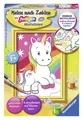 Ravensburger Malen nach Zahlen CreArt, Malen nach Zahlen Kinder - Süßes Einhorn