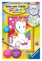 Süßes Einhorn. Malen nach Zahlen | Deutsch | Spiel | CreArt Malen nach Zahlen
