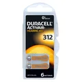 Duracell Easy Tab 312 Hörgeräte Batterie 1,4V (6er Blister)