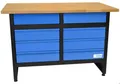 Güde 40474 GW 8S Werkbank FSC Zertifizierte Arbeitsplatte max. 300 kg Belastbar