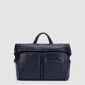 Piquadro Blue Square Revamp Fahrrad Laptopkuriertasche 14 Laptop-Fach Nachtblau CA5942B2V/BLU